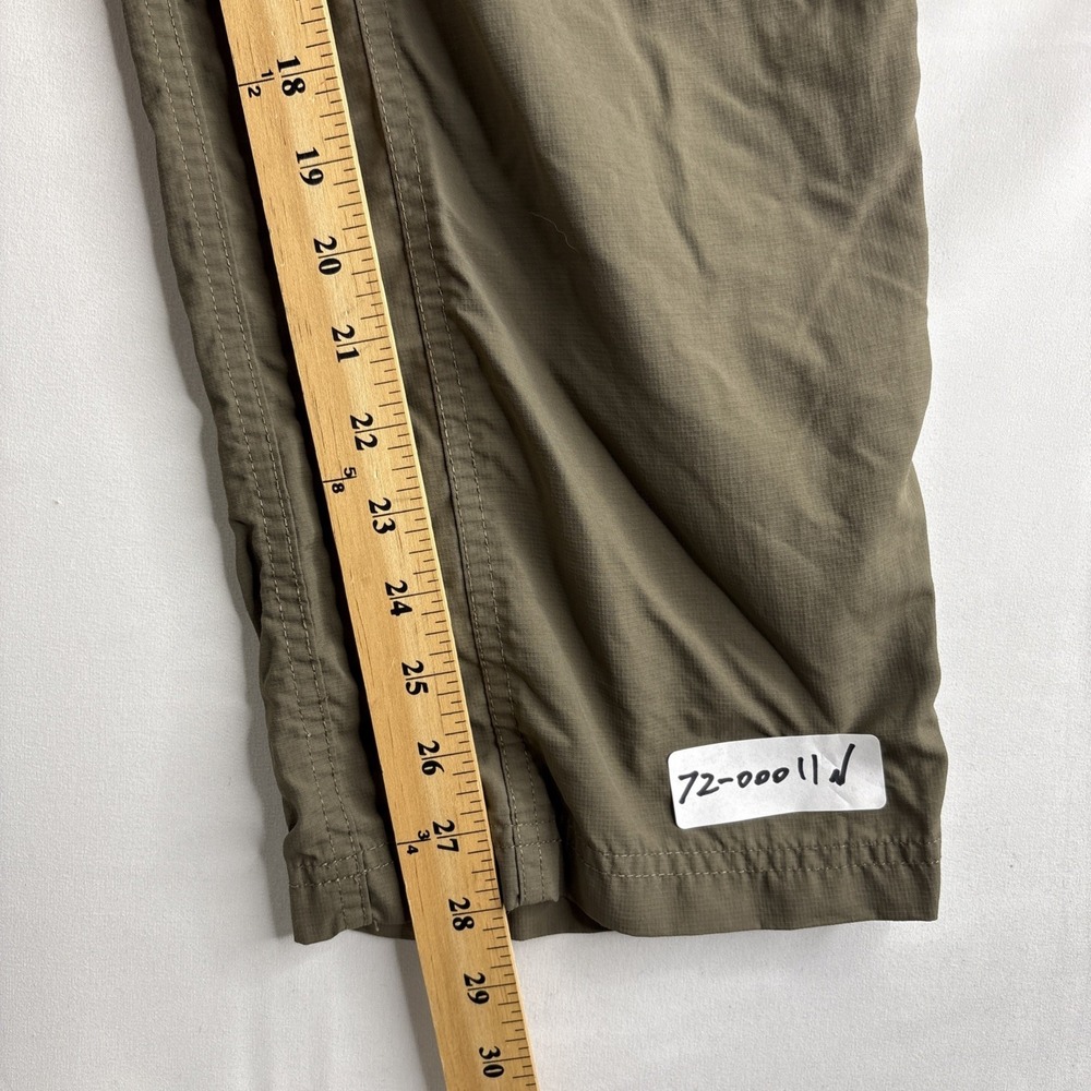 North Face Women's Size 4 Short Brown Drawstring Hiking Pants Moisture Wicking - Picture 3 of 10